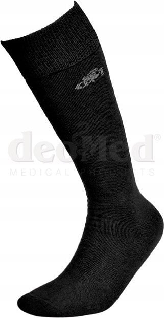 Здравствени чорапи Medic Deo Long, за дијабетичари, големина 38-40, црни