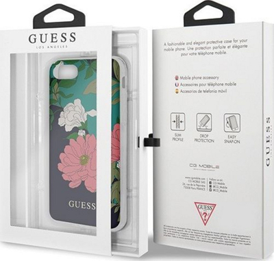Mbrojtëse Guess për iPhone 7/8 / SE, shumëngjyrshe