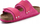 Sandale gocash Birkenstock Uji, shollë anatomike, lëkurë velur, rozë