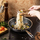 Tigan wok Klausberg KB-9024, 28cm, çelik inox, ngjyrë çeliku