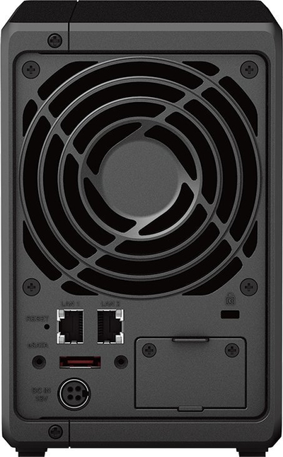 Server NAS Synology DiskStation DS723+, 2 slote për disqe, Ryzen Embedded, i zi