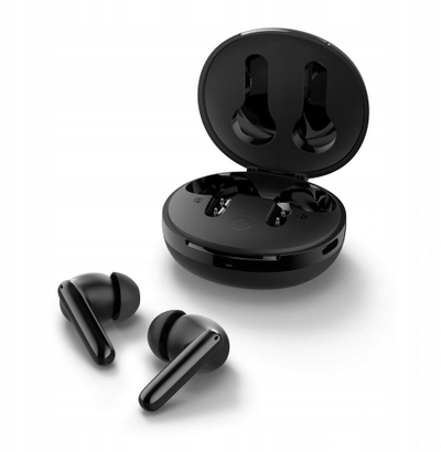 Kufje Spigen TWS SA2400 ANC, Bluetooth 5.3, 6 orë, të zeza