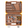 Set çelësash Forstime Socket Wrench Set, 82 pjesë, me kuti, i zi