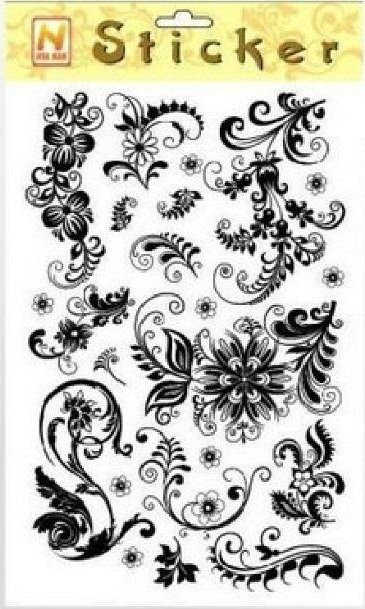 Sticker dekorativ Galeria Hobby Artistic Decal 361, 15.5x23cm, shumëngjyrësh