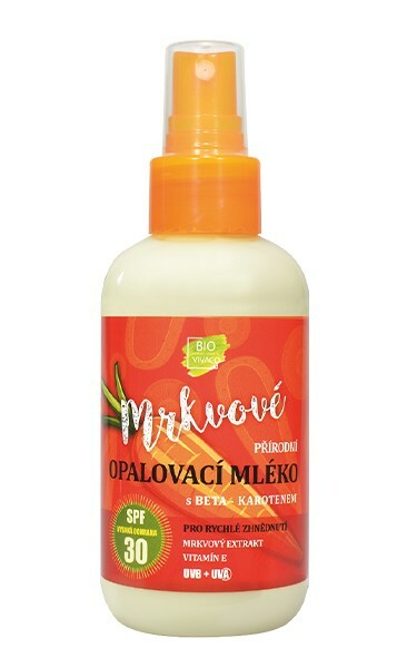 Losion për rrezitje Vivaco Carrot OF30, 150 ml