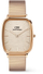Orë dore Daniel Wellington Marlon Wire Linen Rose Gold DW00100815, e artë