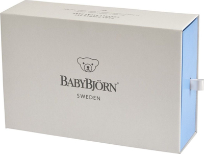 Сет за вечера за бебиња BabyBjörn, 4 делови, пластика без BPA, светло розова