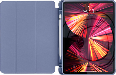 Kllëf tablet Hurtel Stand Smart Cover për iPad mini 2021, me qëndrim, blu