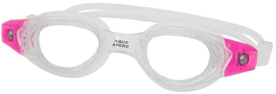 Очила за пливање за деца Aqua Speed Pacific Jr, Anti fog, со UV заштита, проѕирни со розова боја