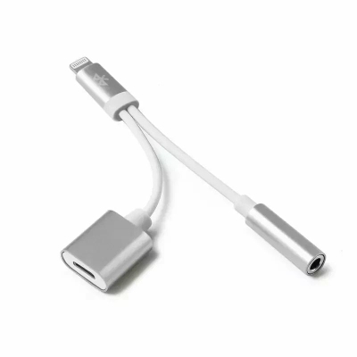 Adapter audio Mocco MO-LIG-USBC-3.5, Lightning në 3.5mm, Bluetooth, i bardhë