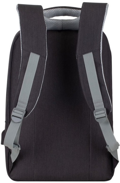 Çantë shpine për laptop Rivacase 7563BKMOUSE, 15.6", material i fortë, e zezë
