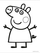Puzzle për fëmijë Clementoni Baby Maxi, 2x10 pjesë, Peppa Pig, shumëngjyrëshe