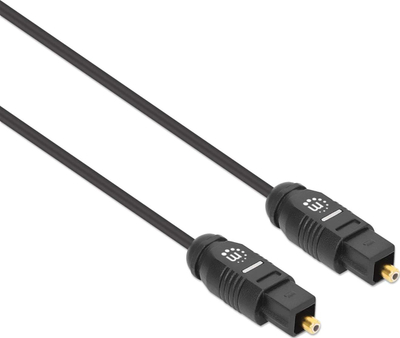 Kabllo audio optike Toslink, 2m, digjitale, e zezë