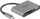 Lexues kartelash DELOCK USB-C, SD MicroSD, USB-A USB-C, gri