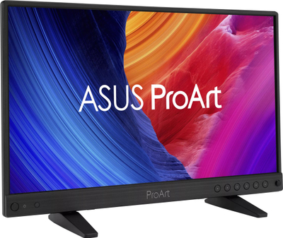 Monitor portativ ASUS ProArt PA16USV, 15.6", 4K IPS, gri