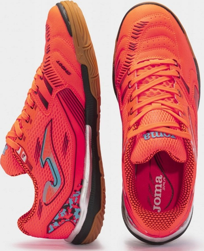 Këpucë futsalli Joma LIGA 5 2408 M IN, lëkurë sintetike, për burra, portokalli