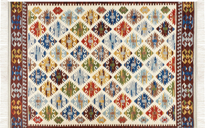 Tapet AKNALICH Rug, 200 x 300 cm, lesh kilim, shumëngjyrësh