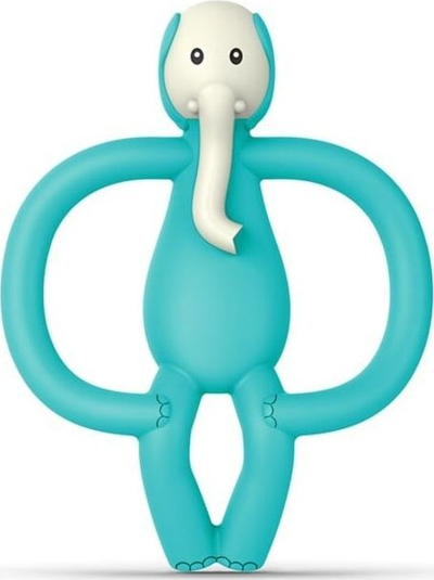 Lodër për daljen e dhëmbëve të kalamojve Matchstick Monkey, jeshile