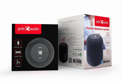 Altoparlant Bluetooth Gembird 8716309112000, portabël, i zi