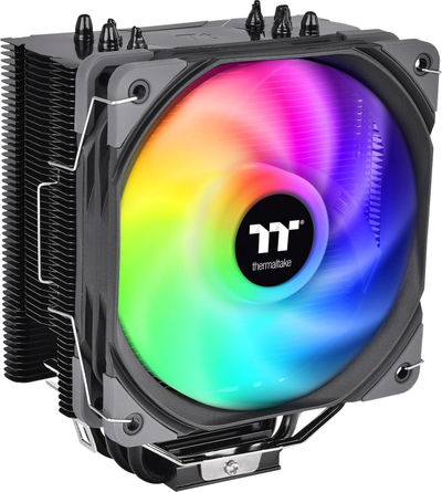 Ftohës procesori Thermaltake UX200 SE ARGB, 12 cm, i zi me të bardha