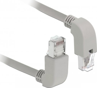 Kabllo rrjeti Delock 85861, RJ45 Cat.6 S/FTP, 0.5 m, e këndëzuar