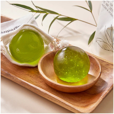 Pastrues për fytyrë Ongredients Jeju Green Tea Cleansing Ball, 1 copë, për gjithë llojet e lëkurës