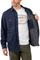 Këmishë xhinsi Carhartt Denim Fleece, me fleece të brendshëm, madhësia L, blu e errët