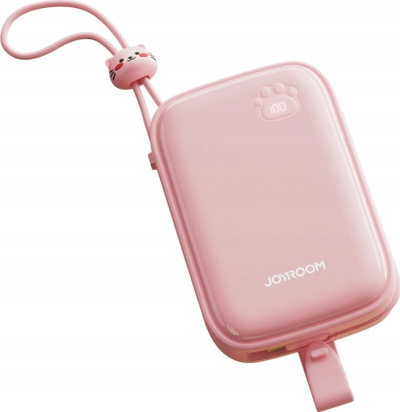 Powerbank Joyroom JR-L008 Plus Cutie Series, 20000mAh, 22.5W, roz