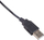 Kabllo energjie USB Akyga AK-DC-04, USB-A në DC 5.5 x 2.5 mm, 0.8 m, e zezë