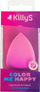 Sfungjer makijazhi KILLYS 3D Makeup Sponge Me Happy 2, pa latex, rozë ombre