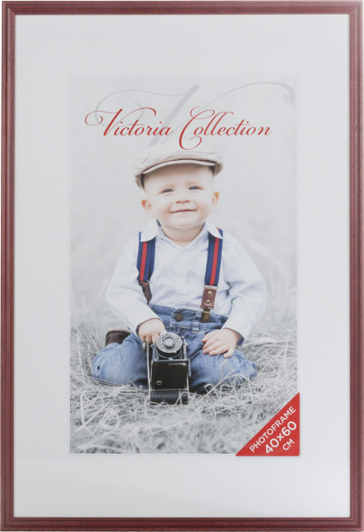Kornizë fotografie Victoria Memoria, 40x60 cm, e kuqe