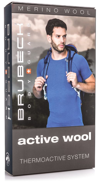  Bluzë për meshkuj, Brubeck Active, M, e zezë