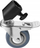 Rrota për trekëmbësh Jinbei JB11-036, set me 3 rrota, adapter për stativ, ngjyrë e zezë
