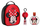 Set dhuratë Disney Minnie, çantë + EDT, 100ml + shkëlqyes për buzë, 7ml