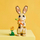 Set LEGO Creator Cute Bunny 3in1, lodër ndërtimi, shumëngjyrësh