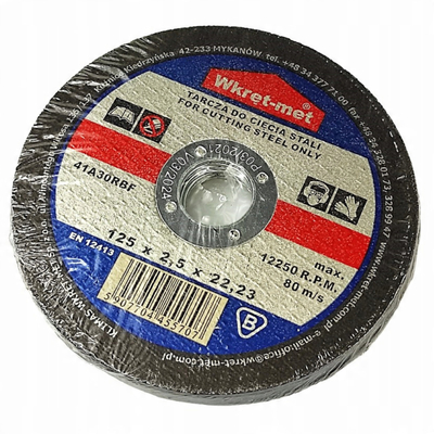 Disk prerës për hekur Wkręt-met TCS-12525, 125mm, set 5 copë
