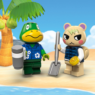 Set lodrash LEGO Animal Crossing Kapp’n and Island Tour 77048, 233 pjesë, mbi 6 vjeç, shumëngjyrësh