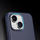 Mbulesë MagSafe DuxDucis Naples për iPhone 14 Plus, lëkurë natyrale, blu
