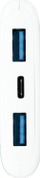 Karikues portativ Our Pure Planet, 10000mAh, 2x USB, i bardhë