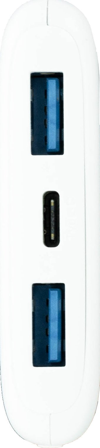 Karikues portativ Our Pure Planet, 10000mAh, 2x USB, i bardhë