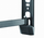 Mbajtëse muri për TV Gembird WM-42ST-02, 23"-42", VESA 200x200 mm, e hirtë