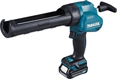 Pistoletë silikoni me bateri Makita CG100DSYEX, 10.8V, blu e zezë