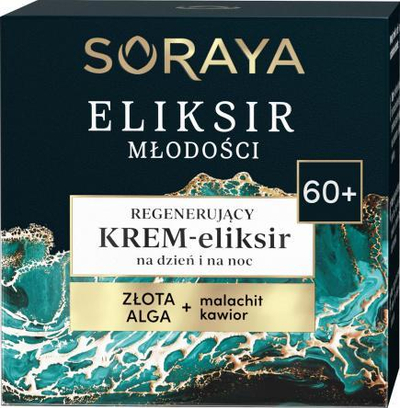 Krem fytyre Soraya Elixir of Youth 60+, ditë dhe natë, rigjenerues, 50ml
