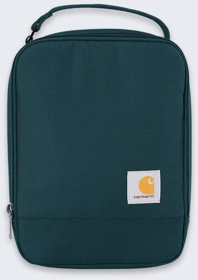 Çantë drekë Carhartt Insulated Lunch Cooler, e izoluar, 20 x 28 x 10 cm, petrol