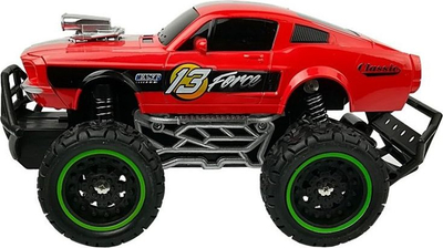 Makina me telekomandë Lean Sport R/C High Wheels, off road, shkallë 1:20, e kuqe