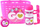 Set aksesorësh për biçikletë Skids Control 3 2 1 Go Pink, 3 pjesë, rozë