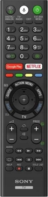 Telekomandë Sony Remote Commander, universale, e zezë