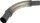 Lidhës shkarkimi fleksibël TurboWorks_D, 2.5", 500mm, çelik inox 409SS