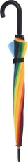 Çadër shumëngjyrëshe Rainbow, manuale, e qëndrueshme, shumëngjyrëshe