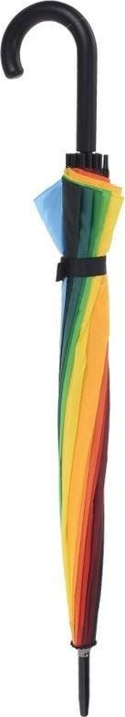 Çadër shumëngjyrëshe Rainbow, manuale, e qëndrueshme, shumëngjyrëshe